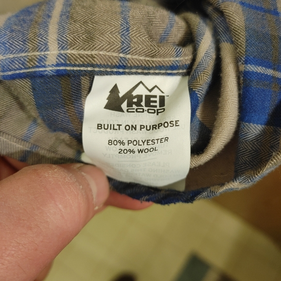 REI Co Op Button up Flannel Shirt - Picture 5 of 9